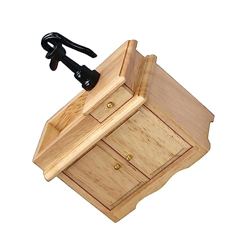BESPORTBLE Spülkabinett Modell Natürlicher Farbe Dekorationszubehör Für Szenen Und DIY Projekte von BESPORTBLE