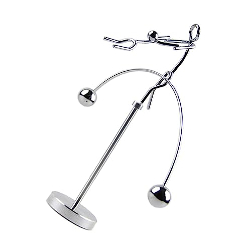 BESPORTBLE Statue Balance Kreatives Kinetisches Deko Objekt für Schreibtisch Physik Balancierendes für Freunde und Familie Stabil und von BESPORTBLE