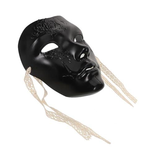 BESPORTBLE Steampunk Masquerade Maske für Männer Mechanische Vollgesichtsmaske aus Leichtem Handgefertigt Langlebig für Cosplay Halloween und Themenpartys von BESPORTBLE