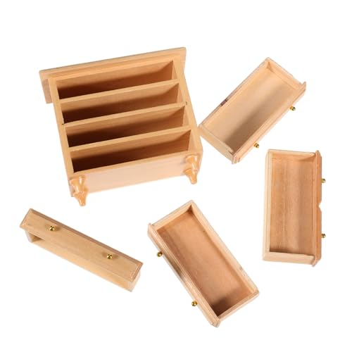 BESPORTBLE Stilvoller Schubladenschrank für Puppenhaus Wohnzimmer und Schlafzimmer Szenen Langlebig und Detailreich Gestaltet BESPORTBLE Stilvoller Schubladenschrank für Puppenhaus Wohnzimmer und Schlafzimmer Szenen Langlebig und Detailreich Gestaltet von BESPORTBLE