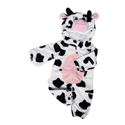 BESPORTBLE Strampler Cosplay-kostüm Für Halloween Halloween-kuh-kostüm Kuh-kostüm-requisite Halloween-kuh-cosplay-kostüm Halloween -kostüm Cosplay -kostüm Flanell von BESPORTBLE