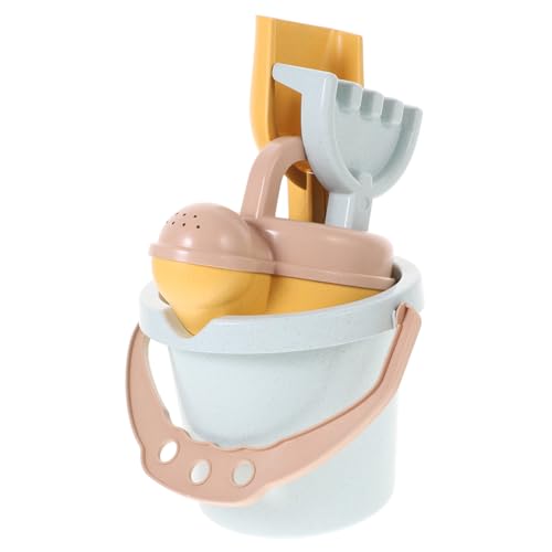 BESPORTBLE Strandspielzeug aus Nachhaltigem Material Sand und Gartenspielzeug für Outdoor Eimer und Schaufel für Sandkasten Garten Schwimmbad und Schnee Farbige Teile Zufällige Farbe von BESPORTBLE