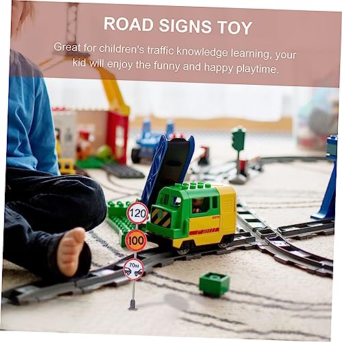 BESPORTBLE Straßenschilder Spielset Teilig Verkehrszeichen Modellspielzeug Pädagogisch für Motorik Bunte Miniatur Verkehrsschilder für Schule und Lernzentren BESPORTBLE Straßenschilder Spielset Teilig Verkehrszeichen Modellspielzeug Pädagogisch für Motorik Bunte Miniatur Verkehrsschilder für Schule und Lernzentren von BESPORTBLE