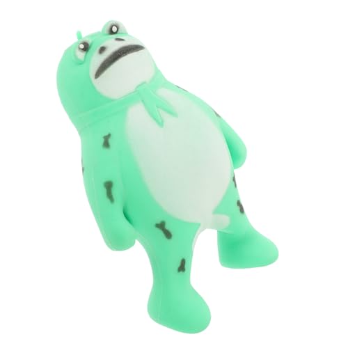 BESPORTBLE Stressabbau Squeeze Frosch Kleines Dehnbares Antistress quetschspielzeug für Erwachsene und Lustiges Party Tricky Kreatives Frosch Design zur Entspannung und Spaß von BESPORTBLE