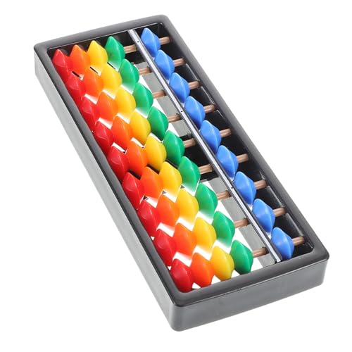 BESPORTBLE Stufiger Bunter Kunststoff mit Perlen pro Reihe Farbenfrohes Lernspielzeug zur Mentaler Rechenfähigkeiten für Zuhause und Klassenzimmer BESPORTBLE Stufiger Bunter Kunststoff mit Perlen pro Reihe Farbenfrohes Lernspielzeug zur Mentaler Rechenfähigkeiten für Zuhause und Klassenzimmer von BESPORTBLE