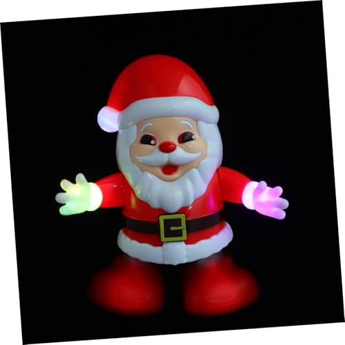 BESPORTBLE Tanzender Weihnachtsmann Elektrische Santa Figur aus Kunststoff Festliche Weihnachtsdekoration für Büro Auto Tisch Kleines ohne Batterie BESPORTBLE Tanzender Weihnachtsmann Elektrische Santa Figur aus Kunststoff Festliche Weihnachtsdekoration für Büro Auto Tisch Kleines ohne Batterie von BESPORTBLE