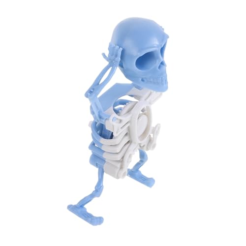 BESPORTBLE Tanzendes Skelett Aufziehbares Druck Mini Dekorationsobjekt für Halloween Blau mit Präzisen Details und Innovativem Aufziehmechanismus für Tischdekoration BESPORTBLE Tanzendes Skelett Aufziehbares Druck Mini Dekorationsobjekt für Halloween Blau mit Präzisen Details und Innovativem Aufziehmechanismus für Tischdekoration von BESPORTBLE
