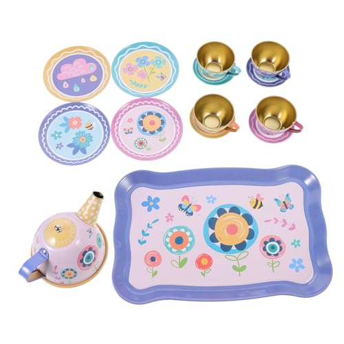 BESPORTBLE Tee Set aus Robustem und Tassen für Fantasievolle Teepartys für Jungen und Mädchen Ab Jahren und Langlebig Perfektes BESPORTBLE Tee Set aus Robustem und Tassen für Fantasievolle Teepartys für Jungen und Mädchen Ab Jahren und Langlebig Perfektes von BESPORTBLE