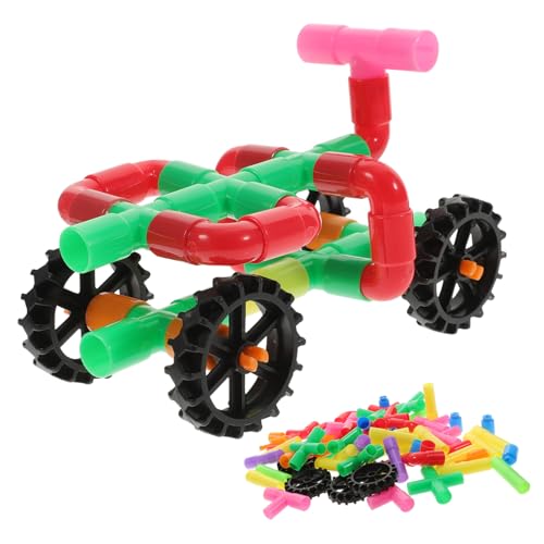 BESPORTBLE Teiliges Bausteine für Pädagogisches Steckspielzeug mit Rohren DIY Lernspielzeug für Jungen und Mädchen Ab Jahren Buntes Sicheres Material Kreatives Bauspielzeug für Zuhause und BESPORTBLE Teiliges Bausteine für Pädagogisches Steckspielzeug mit Rohren DIY Lernspielzeug für Jungen und Mädchen Ab Jahren Buntes Sicheres Material Kreatives Bauspielzeug für Zuhause und von BESPORTBLE