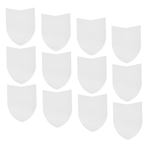 BESPORTBLE Teiliges DIY Schild für Bemalbare Karton Schilde mit Griff Kreative und Partydekoration Leichte Kindgerechte Schilde zum Malen von BESPORTBLE