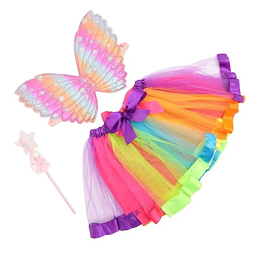 BESPORTBLE Teiliges Engel Kostüm Für Pinkes Feenkostüm Mit Flügeln Und Zauberstab Für Halloween Karneval Und Mottopartys Kinderkostüm Mit Fliegenden Wings BESPORTBLE Teiliges Engel Kostüm Für Pinkes Feenkostüm Mit Flügeln Und Zauberstab Für Halloween Karneval Und Mottopartys Kinderkostüm Mit Fliegenden Wings von BESPORTBLE