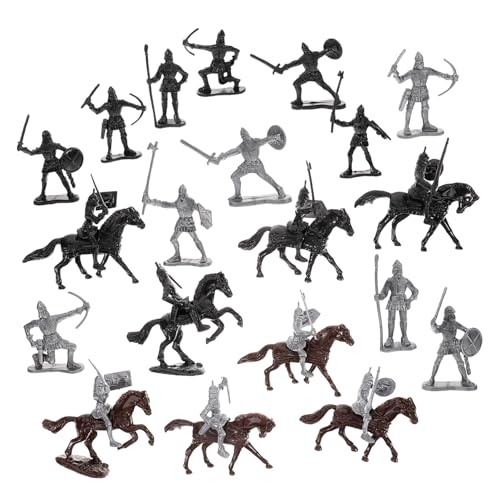 BESPORTBLE Teiliges Miniatur Ritter Figuren mit Pferden Sandtisch Deko Mittelalterliche Soldaten und Reiter Geruchlose Bemalung Kindersicher Kompakt für Realistische Mini szenen und BESPORTBLE Teiliges Miniatur Ritter Figuren mit Pferden Sandtisch Deko Mittelalterliche Soldaten und Reiter Geruchlose Bemalung Kindersicher Kompakt für Realistische Mini szenen und von BESPORTBLE