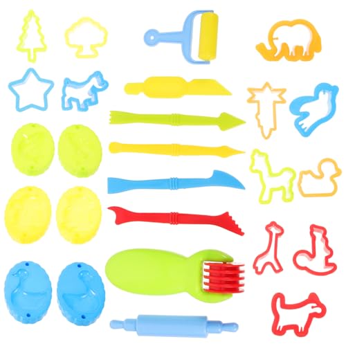 BESPORTBLE Teiliges Modellierwerkzeug aus Robustem Material Bunte Knete Zubehör für Kreatives Formen und Schneiden DIY für Jungen Mädchen in Kindergarten und Vorschule BESPORTBLE Teiliges Modellierwerkzeug aus Robustem Material Bunte Knete Zubehör für Kreatives Formen und Schneiden DIY für Jungen Mädchen in Kindergarten und Vorschule von BESPORTBLE