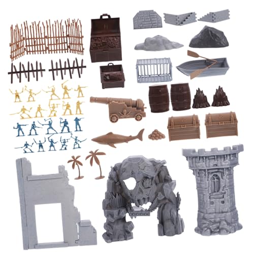 BESPORTBLE Teiliges Piraten Soldaten Miniatur Figuren für DIY Piraten Zubehör Sandspielsachen Pretend Play Robustes Modell Kit BESPORTBLE Teiliges Piraten Soldaten Miniatur Figuren für DIY Piraten Zubehör Sandspielsachen Pretend Play Robustes Modell Kit von BESPORTBLE
