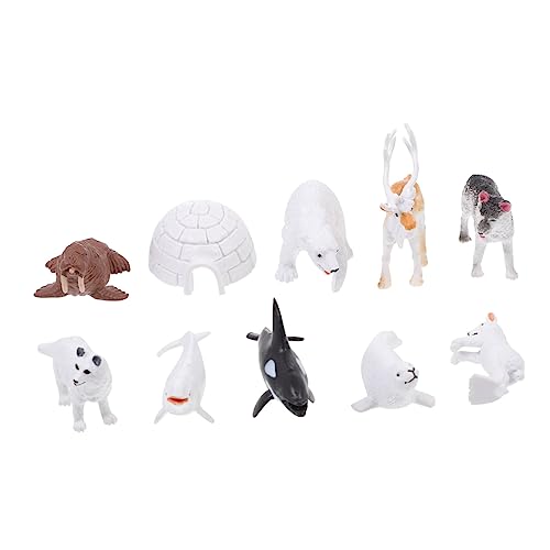 BESPORTBLE Teiliges Realistische Tierfiguren aus PVC Detailreiche Nachbildung als Lernspielzeug und Dekorative Miniatur für Schreibtisch und Sandlandschaften Kompakt und Lebensecht von BESPORTBLE