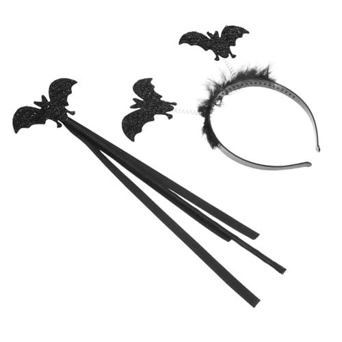 BESPORTBLE Teiliges Set Halloween Haarband mit Zauberstab Kreatives Cosplay Zubehör für Mottopartys und Festlichkeiten für Halloween Neujahr und Geburtstagsfeiern von BESPORTBLE