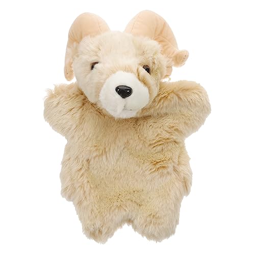 BESPORTBLE Tierische Handpuppe Ziege Lebensnahe Plüschfigur für Interaktives Rollenspielspielzeug Fördert Kommunikation und Kreativität Bildungsspielzeug für Jungen und Mädchen BESPORTBLE Tierische Handpuppe Ziege Lebensnahe Plüschfigur für Interaktives Rollenspielspielzeug Fördert Kommunikation und Kreativität Bildungsspielzeug für Jungen und Mädchen von BESPORTBLE