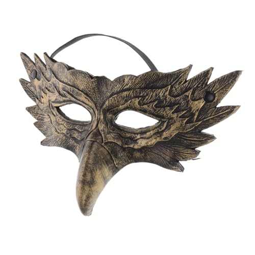 BESPORTBLE Tierische Vogelmaske Für Karneval Halloween Bequeme Maske PU Requisiten Für Kostümpartys Bühnenaufführungen Für Männer Frauen BESPORTBLE Tierische Vogelmaske Für Karneval Halloween Bequeme Maske PU Requisiten Für Kostümpartys Bühnenaufführungen Für Männer Frauen von BESPORTBLE