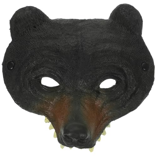 BESPORTBLE Tiermaske Bär Maske für Karneval Halloween und Cosplay Realistische und Bequeme Maske für Verschiedene Anlässe als Fotorequisit und Kostümzubehör BESPORTBLE Tiermaske Bär Maske für Karneval Halloween und Cosplay Realistische und Bequeme Maske für Verschiedene Anlässe als Fotorequisit und Kostümzubehör von BESPORTBLE
