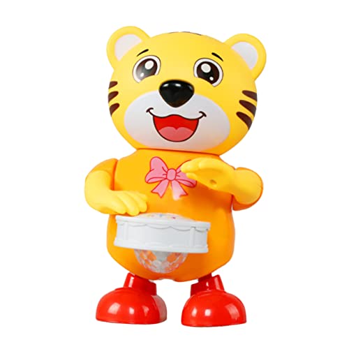 BESPORTBLE Tiger Musikalisches für Tanzendes Roboter mit Musik und Trommel für Kleinkinder Fördert Frühes Lernen und Kreative Farbenfrohes und Sicheres BESPORTBLE Tiger Musikalisches für Tanzendes Roboter mit Musik und Trommel für Kleinkinder Fördert Frühes Lernen und Kreative Farbenfrohes und Sicheres von BESPORTBLE