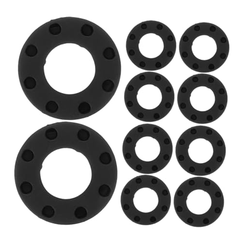 BESPORTBLE Tischfußball Zubehör Fußballtisch Schutz Ersatz Fußballtisch Achsabdeckung Fußball Dekorationsabdeckung Klimaanlagen Abdeckung Behälter Mit Deckel Schwarzes Gummi 10 Stück BESPORTBLE Tischfußball Zubehör Fußballtisch Schutz Ersatz Fußballtisch Achsabdeckung Fußball Dekorationsabdeckung Klimaanlagen Abdeckung Behälter Mit Deckel Schwarzes Gummi 10 Stück von BESPORTBLE