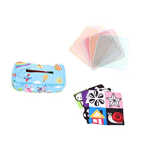 BESPORTBLE Tissue Box für Kleinkinder Interaktives Stoffspielzeug Feinmotorik Geeignet für Junge Mädchen Ab Monaten mit Knisternden Geräuschen und Bunten Farben und BESPORTBLE Tissue Box für Kleinkinder Interaktives Stoffspielzeug Feinmotorik Geeignet für Junge Mädchen Ab Monaten mit Knisternden Geräuschen und Bunten Farben und von BESPORTBLE