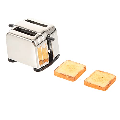 BESPORTBLE Toaster Modell Für Puppenhaus Realistisches Küchenaccessoire Aus Langlebigem Material Für Mikrolandschaften Und Kreative Spielumgebungen von BESPORTBLE
