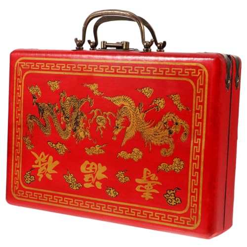 BESPORTBLE Traditionelle Mahjong Box aus Robuste Aufbewahrungsbox für Mahjong Fliesen Multifunktionale Geschenkverpackung Dekorative und Box für Zuhause und Geschäfte BESPORTBLE Traditionelle Mahjong Box aus Robuste Aufbewahrungsbox für Mahjong Fliesen Multifunktionale Geschenkverpackung Dekorative und Box für Zuhause und Geschäfte von BESPORTBLE