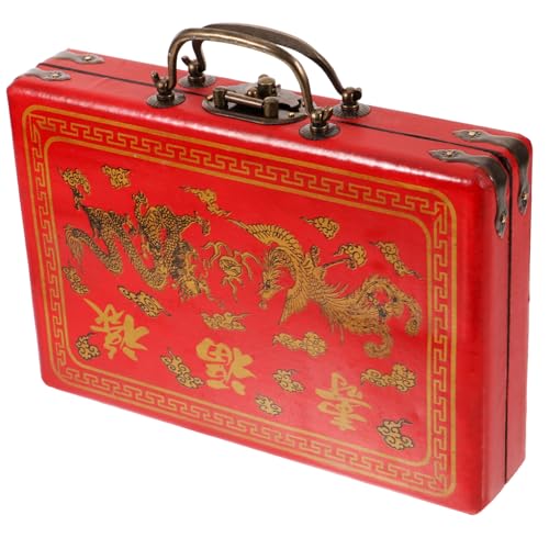 BESPORTBLE Traditionelle Rechteckige Mahjong Holzbox mit Glatten Kanten Geräumigem Stauraum und Praktischem Design als und Aufbewahrung für Mahjong Spielsteine Zuhause BESPORTBLE Traditionelle Rechteckige Mahjong Holzbox mit Glatten Kanten Geräumigem Stauraum und Praktischem Design als und Aufbewahrung für Mahjong Spielsteine Zuhause von BESPORTBLE