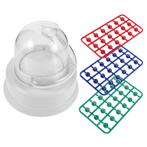 BESPORTBLE Tragbare Lotteriemaschine Mini -Bingo für Partys Bingo -Jackpot -Maschine -Ball-Maschine Tabletop für die Familie Plastik BESPORTBLE Tragbare Lotteriemaschine Mini -Bingo für Partys Bingo -Jackpot -Maschine -Ball-Maschine Tabletop für die Familie Plastik von BESPORTBLE