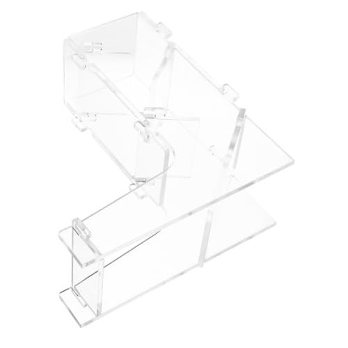 BESPORTBLE Tragbarer Transparenter Acryl Würfelturm mit Tablett für Tischspiele für Brettspiele Einfach zu Montieren und Langlebig Sorgt für Faire Würfe BESPORTBLE Tragbarer Transparenter Acryl Würfelturm mit Tablett für Tischspiele für Brettspiele Einfach zu Montieren und Langlebig Sorgt für Faire Würfe von BESPORTBLE