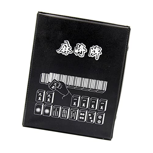 BESPORTBLE Tragbares Chinesisches Mahjong Leichtes Reise Spiel mit Glatten Kratzfesten Majongsteinen Kompaktes Mini Brettspiel für Familie Party und Unterwegs Fördert Logisches und BESPORTBLE Tragbares Chinesisches Mahjong Leichtes Reise Spiel mit Glatten Kratzfesten Majongsteinen Kompaktes Mini Brettspiel für Familie Party und Unterwegs Fördert Logisches und von BESPORTBLE