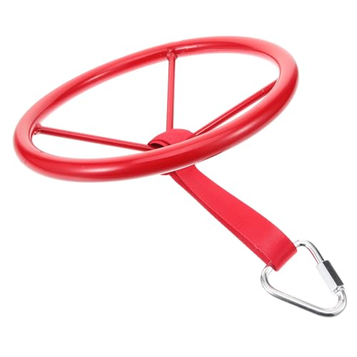 BESPORTBLE Trainingsring Rot Ergonomischer Kletter und Trainingsring für Armkraft Leicht und Tragbar für Indoor und Outdoor Fitness Sicheres Kletter und Hangelgerät für Mädchen und Jungen von BESPORTBLE