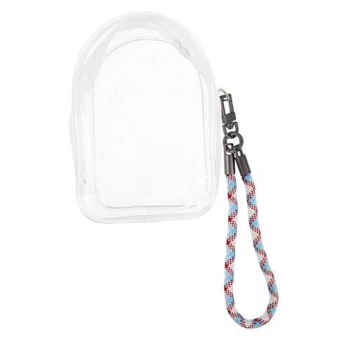 BESPORTBLE Transparente Doll Storage Case mit Reißverschluss Stabiles Leichtes PVC-Organizer für Mini-Figuren Schlüssel Telefon Handliches Aufbewahrungs Display-etui mit Geflochtenem BESPORTBLE Transparente Doll Storage Case mit Reißverschluss Stabiles Leichtes PVC-Organizer für Mini-Figuren Schlüssel Telefon Handliches Aufbewahrungs Display-etui mit Geflochtenem von BESPORTBLE