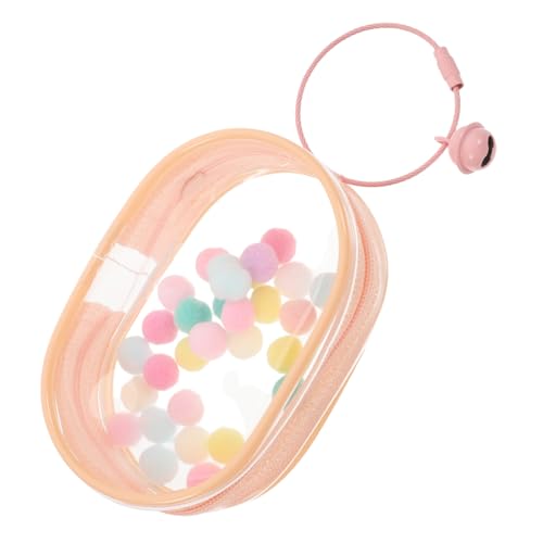 BESPORTBLE Transparente Figuren Display Tasche mit Schlüsselanhänger Tragbare PVC Mini Puppen Aufbewahrung für Große Kapazität Versiegeltes Design für Unterwegs von BESPORTBLE