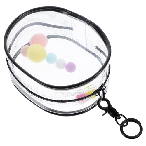 BESPORTBLE Transparente PVC Figurentasche mit Schlüsselanhänger Weicher Schutz Aufbewahrungstasche für Mini Puppen Zubehör Organizer BESPORTBLE Transparente PVC Figurentasche mit Schlüsselanhänger Weicher Schutz Aufbewahrungstasche für Mini Puppen Zubehör Organizer von BESPORTBLE