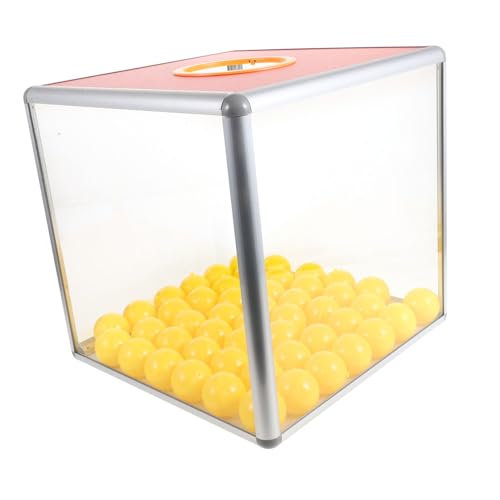 BESPORTBLE Transparente Raffle Ticket Box mit Bunten Bällen Multifunktionale Spenden und Abstimmungsbox für Partys Veranstaltungen und Tombolas Große Aufbewahrungslösung BESPORTBLE Transparente Raffle Ticket Box mit Bunten Bällen Multifunktionale Spenden und Abstimmungsbox für Partys Veranstaltungen und Tombolas Große Aufbewahrungslösung von BESPORTBLE