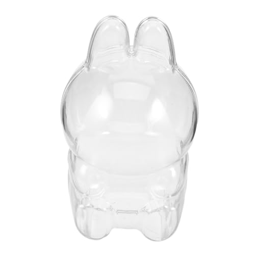 BESPORTBLE Transparentes Acrylpuppen -Display -Box Schutzabdeckung Moderner Tragbarer Displayhalter Für Sammlerstücke Und Heimdekoration von BESPORTBLE