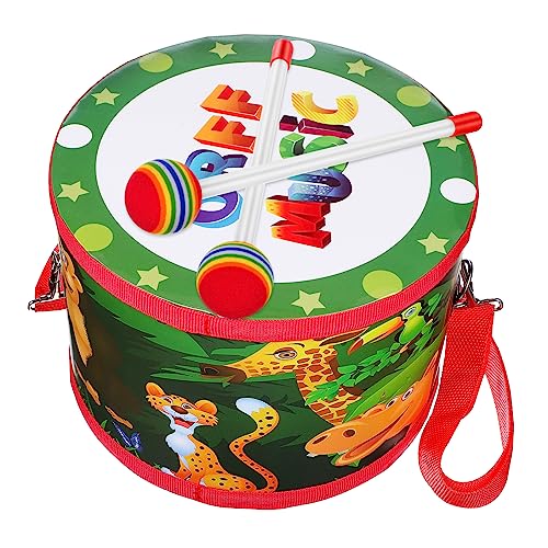 BESPORTBLE Trommel mit Trommelstöcken Schlagzeug für Jungen und Kreatives Musikinstrument mit Doppeltem Cartoon Muster für Rhythmisches Ab Jahr BESPORTBLE Trommel mit Trommelstöcken Schlagzeug für Jungen und Kreatives Musikinstrument mit Doppeltem Cartoon Muster für Rhythmisches Ab Jahr von BESPORTBLE