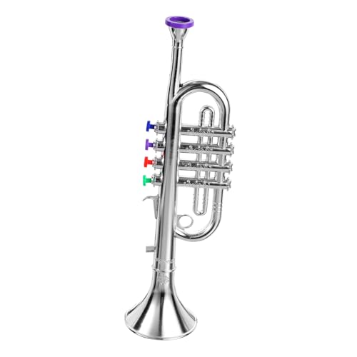 BESPORTBLE Trompetenspielzeug Simulierte Trompete Mit Bunten Tasten Pädagogisches Musikinstrument Für Musikunterricht Und Kreative Spiele BESPORTBLE Trompetenspielzeug Simulierte Trompete Mit Bunten Tasten Pädagogisches Musikinstrument Für Musikunterricht Und Kreative Spiele von BESPORTBLE