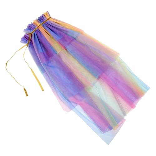 BESPORTBLE Tüll Umhang Mädchen Cape Elastisch Verstellbar Weicher Polyester Für Kostüm Party Geburtstag Cosplay BESPORTBLE Tüll Umhang Mädchen Cape Elastisch Verstellbar Weicher Polyester Für Kostüm Party Geburtstag Cosplay von BESPORTBLE