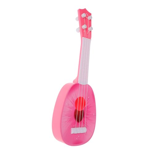 BESPORTBLE Ukulele Gitarre Für Anfänger Musikalisches Lernspielzeug Für Fördert Rhythmus Und Koordination Sicheres Und Langlebiges Kunststoffdesign von BESPORTBLE