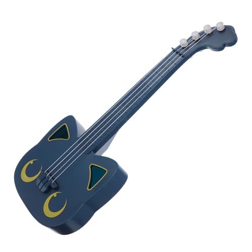 BESPORTBLE Ukulele Kreative Katzenform Stabiles Musikinstrument für Lernspielzeug mit Verpackungsbox von BESPORTBLE
