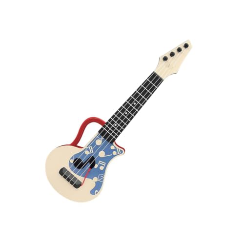 BESPORTBLE Ukulele Tragbares Musikinstrument für Anfänger Kreatives Design Pädagogisches Lernspielzeug für Musikalische Früherziehung für Mädchen und Jungen Rot von BESPORTBLE