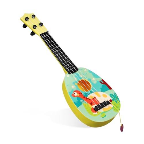 BESPORTBLE Ukulele für Anfänger Gitarre aus Leicht Tragbar mit Süßem und Ansprechendem Cartoon Design für Jungen und Mädchen BESPORTBLE Ukulele für Anfänger Gitarre aus Leicht Tragbar mit Süßem und Ansprechendem Cartoon Design für Jungen und Mädchen von BESPORTBLE