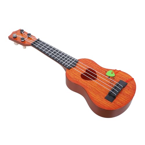 BESPORTBLE Ukulele für Holz Ukulele für Anfänger Musikspielzeug Rhythmusgefühl und Feinmotorik für Jungen und Zufälliger Herzstil von BESPORTBLE