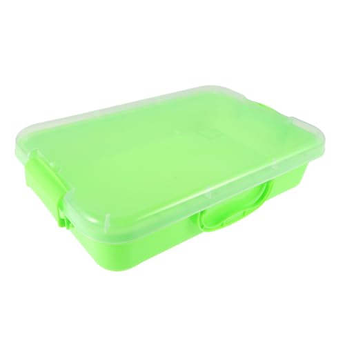BESPORTBLE Ultraleichtes Sandspielzeug mit Mittlerem Transparent Grünem Aufbewahrungstablett Sensorisches Bastel Tablett für Stapelbare Organizer für Kreatives und DIY Projekte BESPORTBLE Ultraleichtes Sandspielzeug mit Mittlerem Transparent Grünem Aufbewahrungstablett Sensorisches Bastel Tablett für Stapelbare Organizer für Kreatives und DIY Projekte von BESPORTBLE
