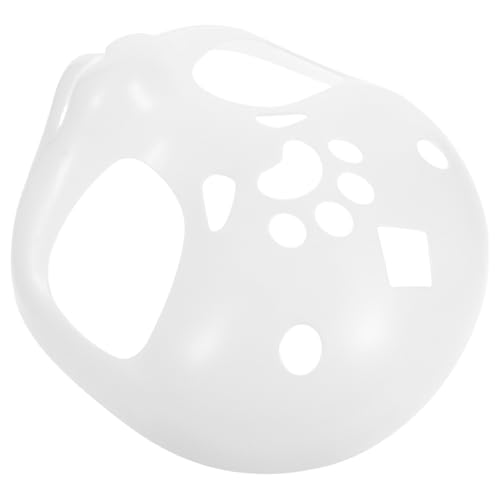 BESPORTBLE Unbemalte Weiße Fursuit Kopf Basis Kunststoffmaskenrohling DIY Pelzige Tiermaske für Cosplay Halloween Karneval Party Zubehör BESPORTBLE Unbemalte Weiße Fursuit Kopf Basis Kunststoffmaskenrohling DIY Pelzige Tiermaske für Cosplay Halloween Karneval Party Zubehör von BESPORTBLE