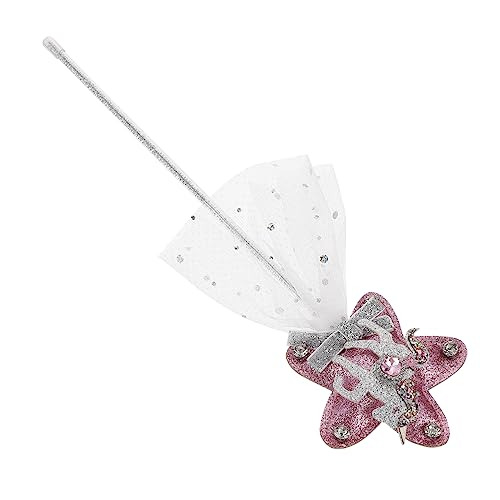 BESPORTBLE Unicorn Fairy Wand Glitzerzauberstab für Mädchen Vielseitiger Kostümstab für Geburtstagsfeiern Bühnenauftritte und Partydekoration Komfortabel und Sicher für Kinderhand von BESPORTBLE