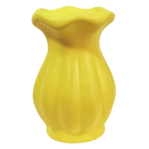 BESPORTBLE Vase Für Puppenhaus Süße Vasen Für Tischdeko Gelbe Blumenvase Für Landschaften Und Puppenmöbel Dekoration BESPORTBLE Vase Für Puppenhaus Süße Vasen Für Tischdeko Gelbe Blumenvase Für Landschaften Und Puppenmöbel Dekoration von BESPORTBLE